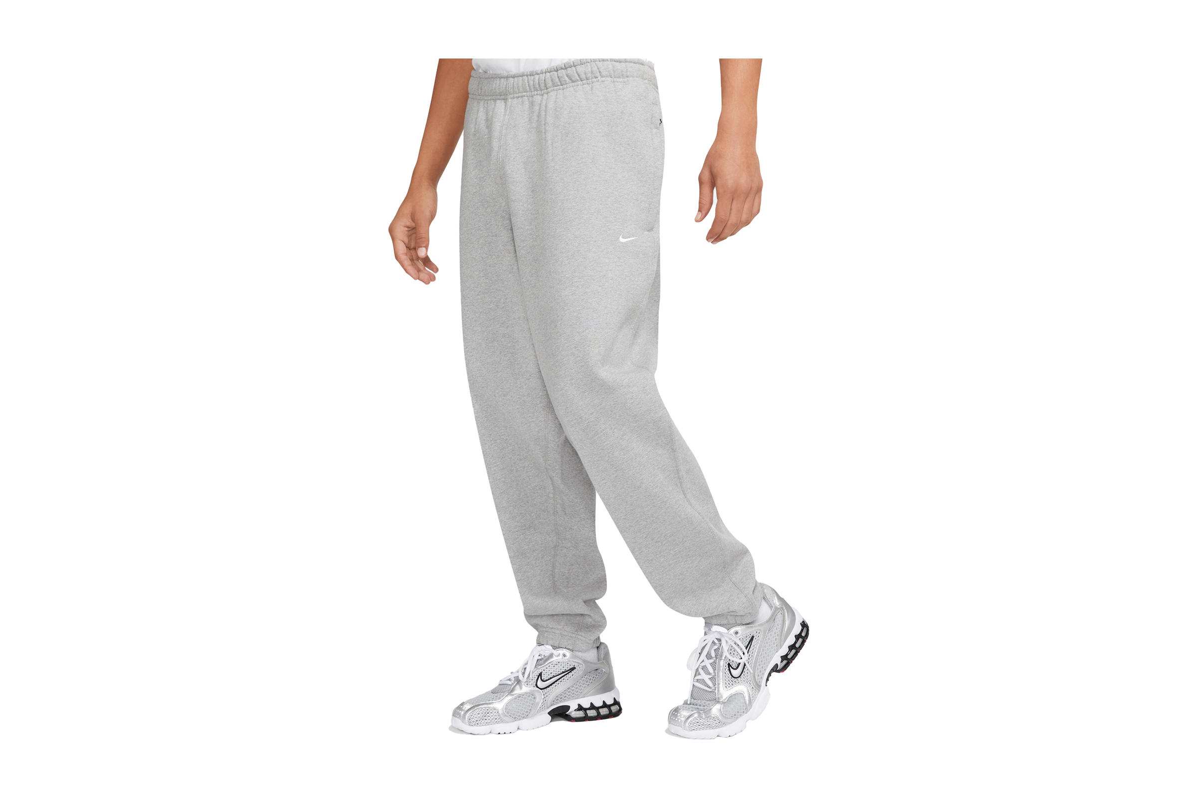 NIKE LAB ナイキ ラボ Solo Swoosh Fleece Pants ソロ スウッシュ フリース パンツ CW5460 メンズボトムス ライトボーンホワイト ダークグレー ブラック グリーン レッド モルト  6.モルト Nike SOLO SWOOSH FLEECE PANT | CW5460-063 | AFEW STORE